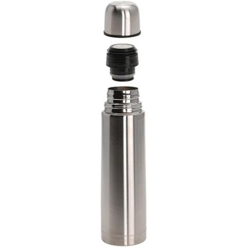 TERMOS TURYSTYCZNY 1000ML Z 2 KUBKAMI SREBRNY TERMOS TURYSTYCZNY 1000ML Z 2 KUBKAMI SREBRNY
