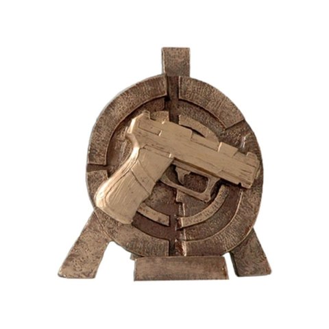 Figurka odlewana - pistolet RTY3065/BR Figurka odlewana - pistolet RTY3065/BR