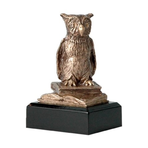 Figurka odlewana szkoła - sowa - nauka RTY630/BR Figurka odlewana szkoła - sowa - nauka RTY630/BR