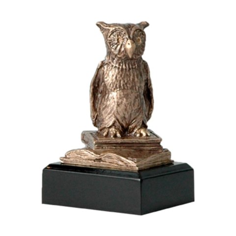Figurka odlewana szkoła - sowa - nauka RTY630/BR Figurka odlewana szkoła - sowa - nauka RTY630/BR