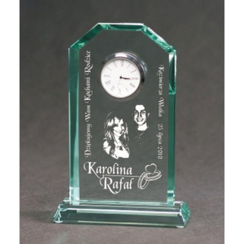 Trofeum szklane grawerowane z etui Trofeum szklane grawerowane z etui