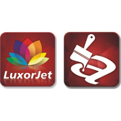 Trofeum szklane z nadrukiem kolorowym LuxorJet, grawerowaniem oraz wypełnieniem farbą Trofeum szklane z nadrukiem kolorowym LuxorJet, grawerowaniem oraz wypełnieniem farbą