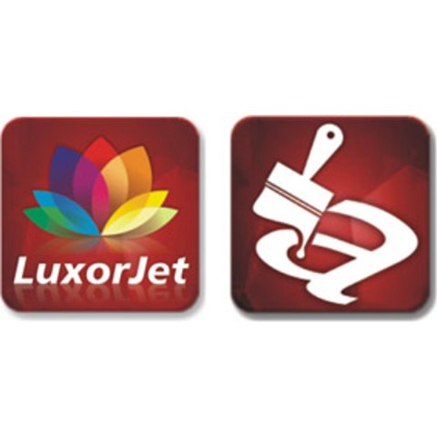 Trofeum szklane z nadrukiem kolorowym LuxorJet, grawerowaniem oraz wypełnieniem farbą Trofeum szklane z nadrukiem kolorowym LuxorJet, grawerowaniem oraz wypełnieniem farbą