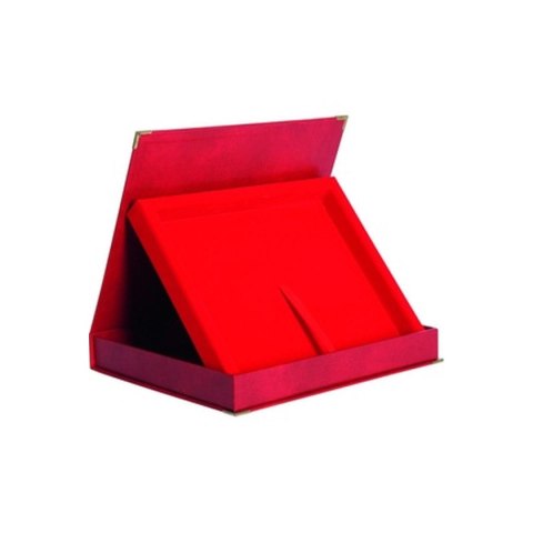 Etui z tworzywa sztucznego poziome w kolorze czerwonym - na deskę 305x230 Etui z tworzywa sztucznego poziome w kolorze czerwonym - na deskę 305x230