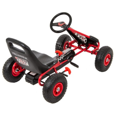 GOKART AUTO NA PEDAŁY ENERO 01 CZERWONY GOKART AUTO NA PEDAŁY ENERO 01 CZERWONY