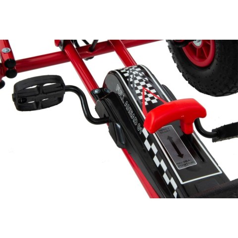 GOKART AUTO NA PEDAŁY ENERO 01 CZERWONY GOKART AUTO NA PEDAŁY ENERO 01 CZERWONY