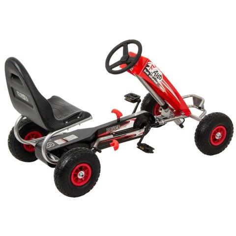 GOKART AUTO NA PEDAŁY ENERO 14 CZERWONY GOKART AUTO NA PEDAŁY ENERO 14 CZERWONY