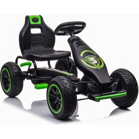 GOKART AUTO NA PEDAŁY ENERO 18 CZARNO ZIELONY GOKART AUTO NA PEDAŁY ENERO 18 CZARNO ZIELONY