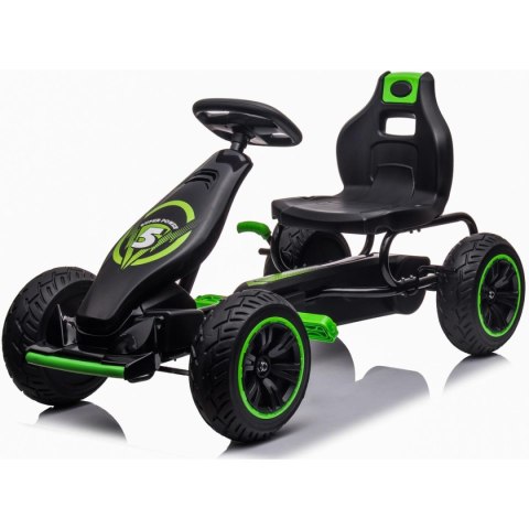 GOKART AUTO NA PEDAŁY ENERO 18 CZARNO ZIELONY GOKART AUTO NA PEDAŁY ENERO 18 CZARNO ZIELONY