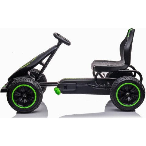 GOKART AUTO NA PEDAŁY ENERO 18 CZARNO ZIELONY GOKART AUTO NA PEDAŁY ENERO 18 CZARNO ZIELONY