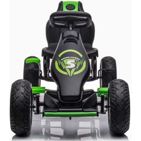 GOKART AUTO NA PEDAŁY ENERO 18 CZARNO ZIELONY GOKART AUTO NA PEDAŁY ENERO 18 CZARNO ZIELONY
