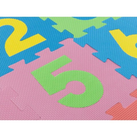 MATA PUZZLE PIANKOWE EVA 31X31CM KOLOROWA CYFRY 9 ELEMENTÓW MATA PUZZLE PIANKOWE EVA 31X31CM KOLOROWA CYFRY 9 ELEMENTÓW