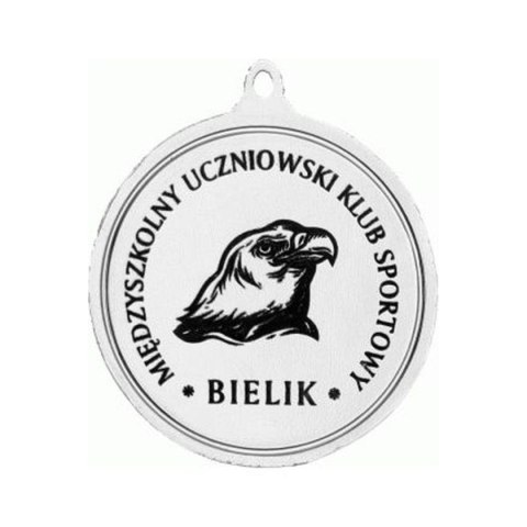 Medal metalowy z grawerowaniem laserem- RMI Medal metalowy z grawerowaniem laserem- RMI
