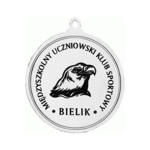 Medal metalowy z grawerowaniem laserem- RMI Medal metalowy z grawerowaniem laserem- RMI