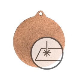 Medal z grawerem na laminacie