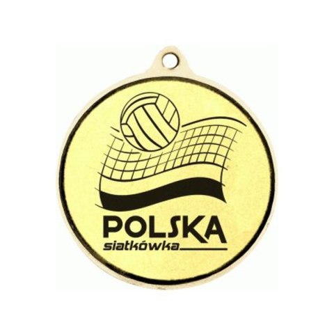 Medal złoty ogólny z miejscem na emblemat 50 mm - medal stalowy z grawerowaniem laserem- RMI Medal złoty ogólny z miejscem na emblemat 50 mm - medal stalowy z grawerowaniem laserem- RMI