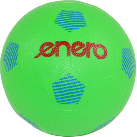 PIŁKA GUMOWA NOŻNA 22CM ZIELONA ENERO PIŁKA GUMOWA NOŻNA 22CM ZIELONA ENERO
