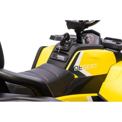 QUAD AUTO NA AKUMULATOR TRAPER ŻÓŁTY 1033013 QUAD AUTO NA AKUMULATOR TRAPER ŻÓŁTY 1033013