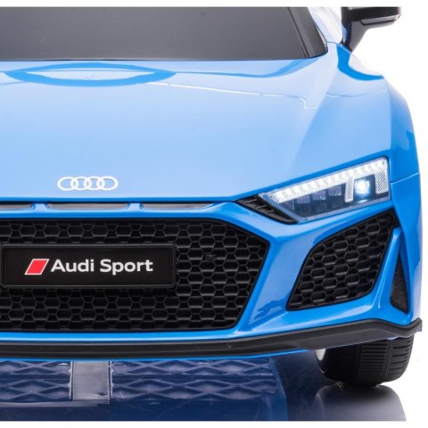 SAMOCHÓD NA AKUMULATOR LICENCJA AUDI R8 SPYDER NIEBIESKI SAMOCHÓD NA AKUMULATOR LICENCJA AUDI R8 SPYDER NIEBIESKI