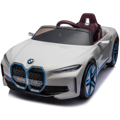 SAMOCHÓD NA AKUMULATOR LICENCJA BMW i4 BIAŁY SAMOCHÓD NA AKUMULATOR LICENCJA BMW i4 BIAŁY