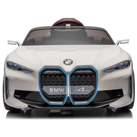 SAMOCHÓD NA AKUMULATOR LICENCJA BMW i4 BIAŁY SAMOCHÓD NA AKUMULATOR LICENCJA BMW i4 BIAŁY