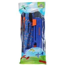 SAMOLOT STYROPIANOWY Z WYRZUTNIĄ 43CM NIEBIESKI
