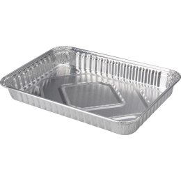 ALUMINIOWE TACKI NA GRILLA GŁĘBOKIE 32x23x4CM 5SZT