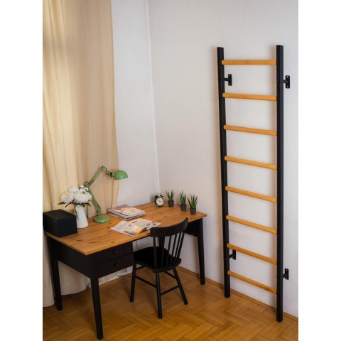 DRABINKA GIMNASTYCZNA DREWNIANO METALOWA NA 4 UCHWYTY BENCHK 200B DRABINKA GIMNASTYCZNA DREWNIANO METALOWA NA 4 UCHWYTY BENCHK 200B