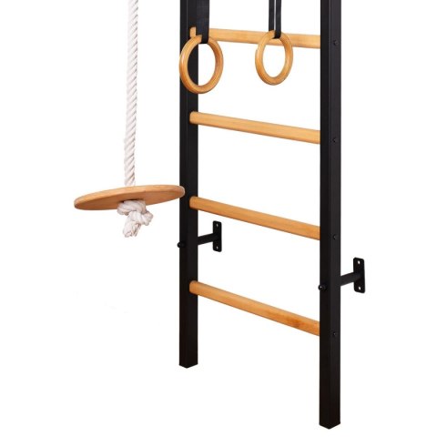 DRABINKA GIMNASTYCZNA DREWNIANO METALOWA Z DREWNIANYM DRĄŻKIEM I AKCESORIAMI BENCHK 211B A076 DRABINKA GIMNASTYCZNA DREWNIANO METALOWA Z DREWNIANYM DRĄŻKIEM I AKCESORIAMI BENCHK 211B A076
