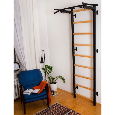 DRABINKA GIMNASTYCZNA DREWNIANO METALOWA Z METALOWYM DRĄŻKIEM BENCHK 721B DRABINKA GIMNASTYCZNA DREWNIANO METALOWA Z METALOWYM DRĄŻKIEM BENCHK 721B