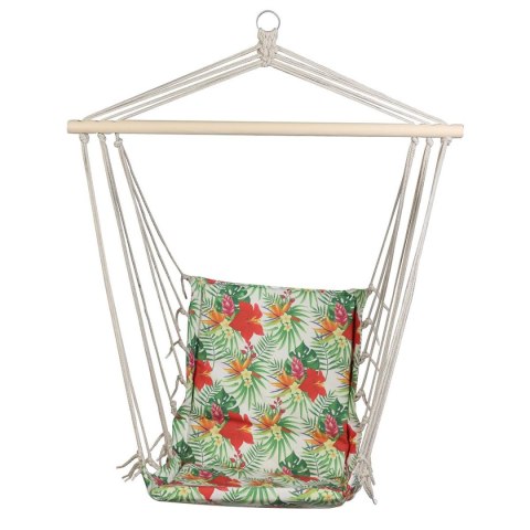 HAMAK FOTEL WISZĄCY BRAZYLIJSKI 100x50CM NATURA Z WSZYTĄ PODUSZKĄ TROPIC JUNGLE HAMAK FOTEL WISZĄCY BRAZYLIJSKI 100x50CM NATURA Z WSZYTĄ PODUSZKĄ TROPIC JUNGLE