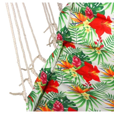 HAMAK FOTEL WISZĄCY BRAZYLIJSKI 100x50CM NATURA Z WSZYTĄ PODUSZKĄ TROPIC JUNGLE HAMAK FOTEL WISZĄCY BRAZYLIJSKI 100x50CM NATURA Z WSZYTĄ PODUSZKĄ TROPIC JUNGLE