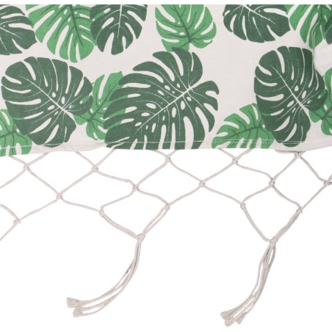 HAMAK OGRODOWY 1 OSOBOWY 200X100CM Z DRĄŻKIEM I Z FRĘDZLAMI MIAMI NATURA JUNGLE HAMAK OGRODOWY 1 OSOBOWY 200X100CM Z DRĄŻKIEM I Z FRĘDZLAMI MIAMI NATURA JUNGLE