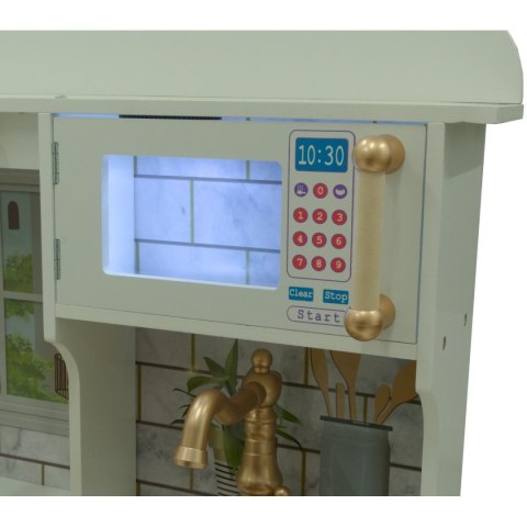 KUCHNIA DREWNIANA DLA DZIECI LAMPKA LED 60x30x88,5CM BIAŁO RÓŻOWA KUCHNIA DREWNIANA DLA DZIECI LAMPKA LED 60x30x88,5CM BIAŁO RÓŻOWA