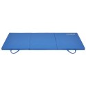 MATERAC GIMNASTYCZNY SKŁADANY 180x60x5CM NIEBIESKI ENERO FIT