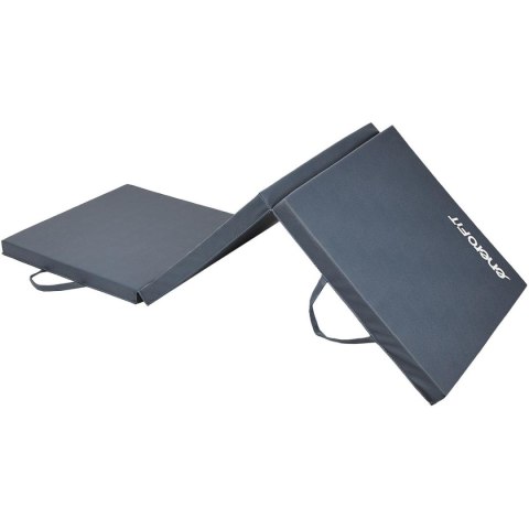 MATERAC GIMNASTYCZNY SKŁADANY 180x60x5CM SZARY ENERO FIT MATERAC GIMNASTYCZNY SKŁADANY 180x60x5CM SZARY ENERO FIT