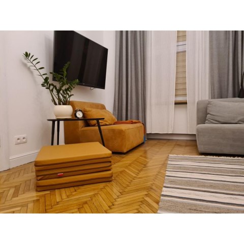 MATERAC GIMNASTYCZNY SKŁADANY BRĄZOWY 180CM BENCHK MATERAC GIMNASTYCZNY SKŁADANY BRĄZOWY 180CM BENCHK