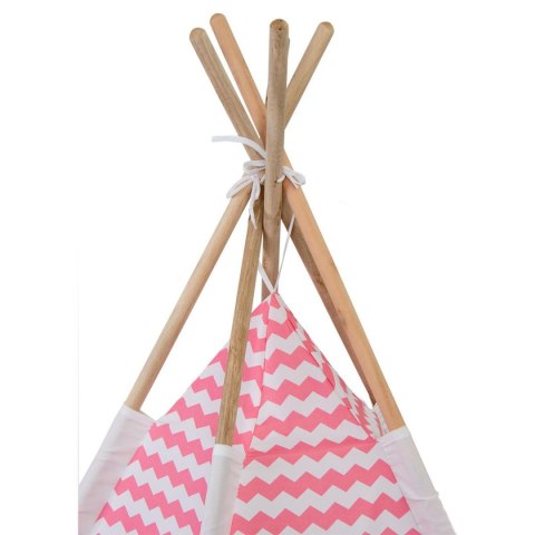 NAMIOT WIGWAM ENERO TOYS CLASSIC RÓŻOWO-BIAŁY NAMIOT WIGWAM ENERO TOYS CLASSIC RÓŻOWO-BIAŁY