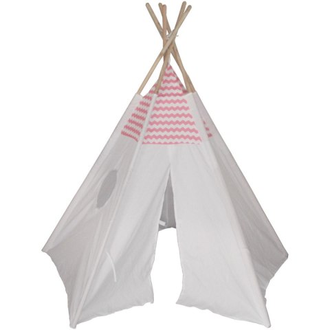 NAMIOT WIGWAM ENERO TOYS CLASSIC RÓŻOWO-BIAŁY NAMIOT WIGWAM ENERO TOYS CLASSIC RÓŻOWO-BIAŁY