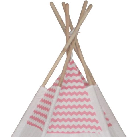 NAMIOT WIGWAM ENERO TOYS CLASSIC RÓŻOWO-BIAŁY NAMIOT WIGWAM ENERO TOYS CLASSIC RÓŻOWO-BIAŁY
