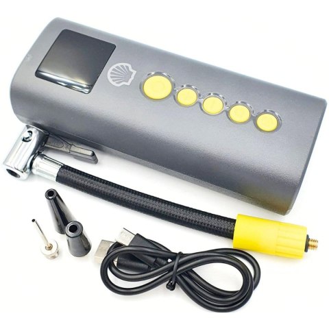 POMPKA AKUMULATOROWA KOMPRESOR TURYSTYCZNY ŁADOWANIE USB SHELL POMPKA AKUMULATOROWA KOMPRESOR TURYSTYCZNY ŁADOWANIE USB SHELL