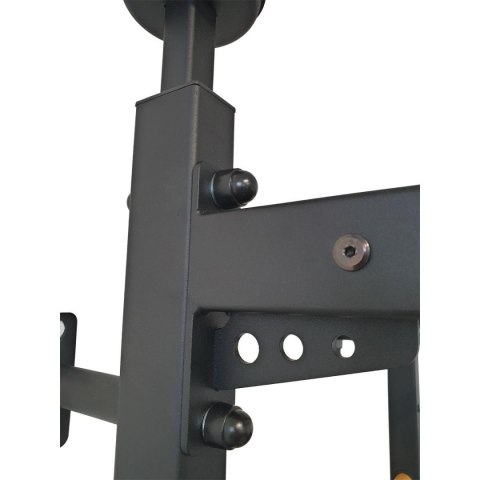 ROZPOROWA DRABINKA GIMNASTYCZNA DREWNIANO METALOWA Z METALOWYM DRĄŻKIEM W KOLORZE DĘBU BENCHK 511 ROZPOROWA DRABINKA GIMNASTYCZNA DREWNIANO METALOWA Z METALOWYM DRĄŻKIEM W KOLORZE DĘBU BENCHK 511