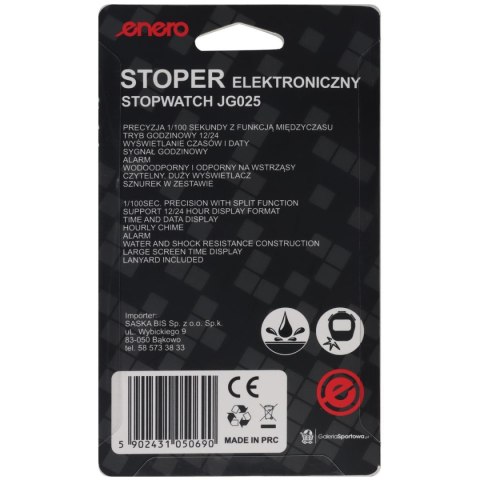 STOPER ELEKTRONICZNY 1 CZASOWY ENERO STOPER ELEKTRONICZNY 1 CZASOWY ENERO