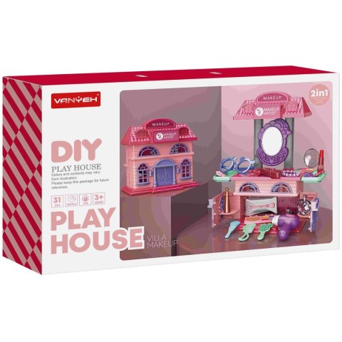 TOALETKA - DOMEK 2W1 DIY 25X19,5X41,5CM TOALETKA - DOMEK 2W1 DIY 25X19,5X41,5CM