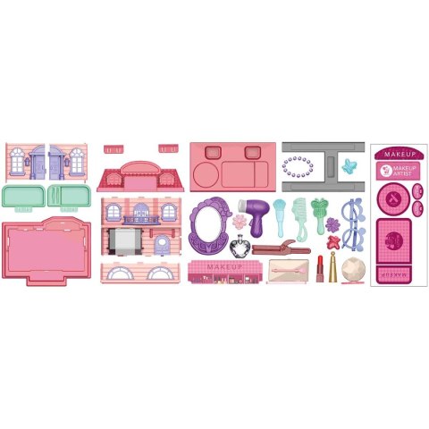TOALETKA - DOMEK 2W1 DIY 25X19,5X41,5CM TOALETKA - DOMEK 2W1 DIY 25X19,5X41,5CM