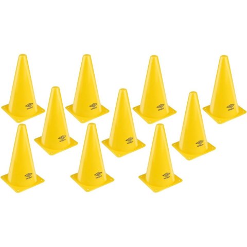 ZESTAW 10 PACHOŁKÓW TRENINGOWYCH 23,5CM UMBRO ZESTAW 10 PACHOŁKÓW TRENINGOWYCH 23,5CM UMBRO