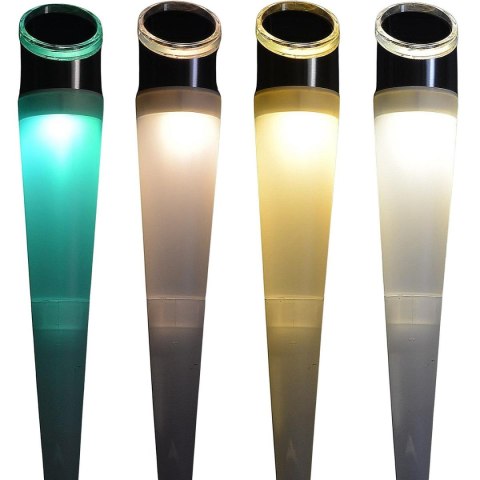 LAMPA SOLARA PATHWAY 4LED 2 KOLORY 32,5CM LAMPA SOLARA PATHWAY 4LED 2 KOLORY 32,5CM