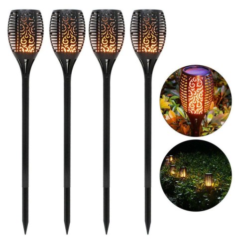 LAMPA SOLARNA POCHODNIA TAŃCZĄCE PŁOMYKI 10X10X79CM 36 LED LAMPA SOLARNA POCHODNIA TAŃCZĄCE PŁOMYKI 10X10X79CM 36 LED