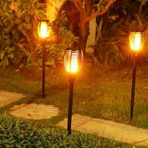LAMPA SOLARNA POCHODNIA TAŃCZĄCE PŁOMYKI 10X10X79CM 36 LED LAMPA SOLARNA POCHODNIA TAŃCZĄCE PŁOMYKI 10X10X79CM 36 LED