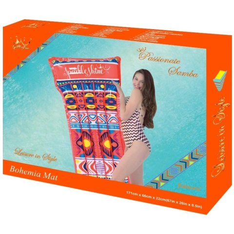 MATERAC DMUCHANY PLAŻOWY BOHO 171x66x22CM 33116 MATERAC DMUCHANY PLAŻOWY BOHO 171x66x22CM 33116